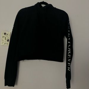 cropped justin bieber hoodie